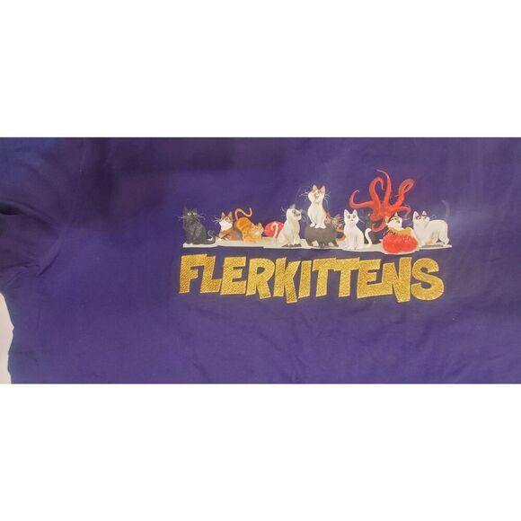 Marvel The Marvels Our Universe Flerkittens Women's Purple Graphic T-Shirt - Box - Picture 4 of 7